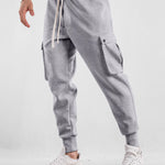 Drawstring Cargo Jogger Pants