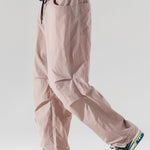 Elastic Waist Parachute Pants