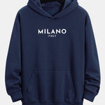 Milano Print Relax Fit Hoodie