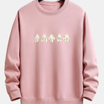 Ghost Print Relax Fit Sweatshirt