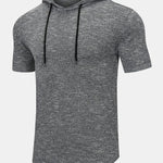 Slim Fit Knit Hooded Sweater