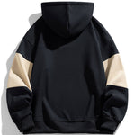 Relax Fit Color Block Hoodie