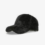 Faux Rabbit Fur Plush Warm Baseball Cap