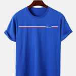 Paris Dream Maker Stripe Print T-Shirts