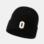 1pc Letter A-Z Warm Knit Beanie Hat