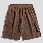 Nylon Cargo Shorts