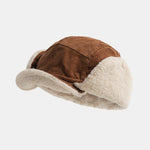 Retro Earflaps Corduroy Baseball Cap