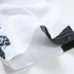 Brushstroke Print Polo Shirt
