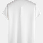 Short Sleeve Textured Polo