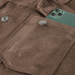 Faux Suede Jacket
