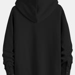 Waffle Hooded Fleece Lined Shirt