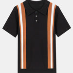 Striped Sweater Polo