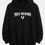 True Religion Print Relax Fit Hoodie