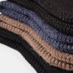 Warm Ear Covers Knit Beanie Hat