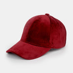 Classic Soft Velvet Casual Baseball Cap