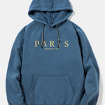 Paris Slogan Print Hoodie