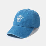 Personalized Slogan Classic Retro Washed Cotton Baseball Cap