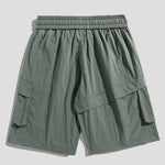 Nylon Cargo Shorts