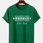 Brooklyn New York Dot Print T-Shirt