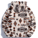 Aztec Print Teddy Hoodie & Jogging Pants