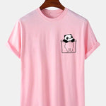 Pocket Panda Print T-Shirt