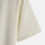 Oversize Stripe Jacquard T-Shirt