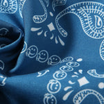 Dissolve Smiley Print T-Shirt & Paisley Print Shorts