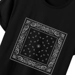 Paisley Bandana Pattern T-Shirt