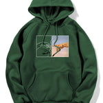 Create Adam Print Hoodie