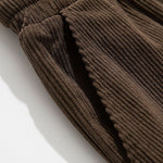 Loose Fit Corduroy Cargo Pants