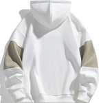 Relax Fit Color Block Hoodie