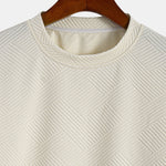 Oversize Stripe Jacquard T-Shirt