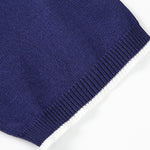 Solid Zip Sweater Polo