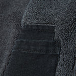 Denim Borg Lined Utility Jacket