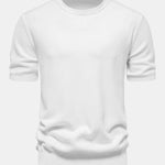 Knitted Crew Neck T-shirt