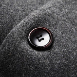 Lapel Woolen Overcoat
