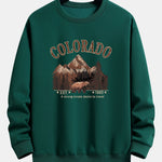 Colorado Bear Print Relax Fit Sweatshirt