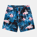 Flamingo Print Shorts
