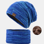 Warmer Beanie Hat Neck Gaiter Face Scarf Set