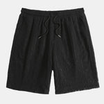 Geometry Textured Shorts