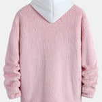 Notched Lapel Teddy Coat