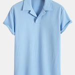 Ribbed Cuban Collar Polo