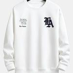 Los Angeles Slogan Print Relax Fit Sweatshirt