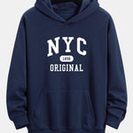 NYC Original Print Relax Fit Hoodie