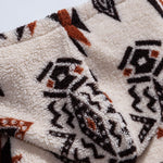 Aztec Print Teddy Hoodie & Jogging Pants