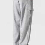 Relax Fit Straight Leg Jersey Cargo Pants