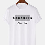 Brooklyn New York Dot Print T-Shirt