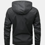 Zipper Hooded Jacket