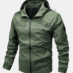 Zipper Hooded Jacket