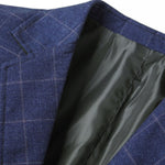 Man Plaid Blazer